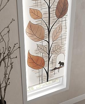 Рулонная штора «Теринт - 75 - ширина 47 см» | фото 3