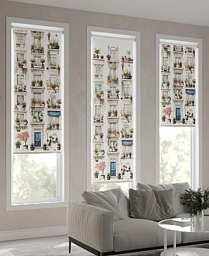 Рулонная штора «Теринт - 77 - ширина 47 см»