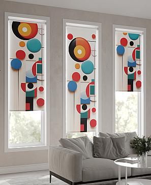 Рулонная штора «Теринт - 85 - ширина 47 см»