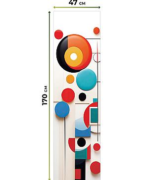 Рулонная штора «Теринт - 85 - ширина 47 см»