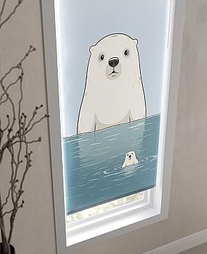 Рулонная штора «Теринт - 86 - ширина 47 см» | фото 3