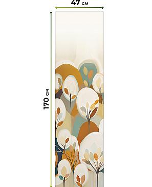 Рулонная штора «Теринт - 103 - ширина 47 см»