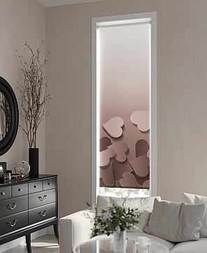 Рулонная штора «Теринт - 107 - ширина 47 см»