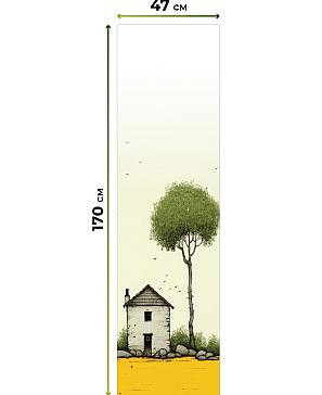 Рулонная штора «Теринт - 109 - ширина 47 см»