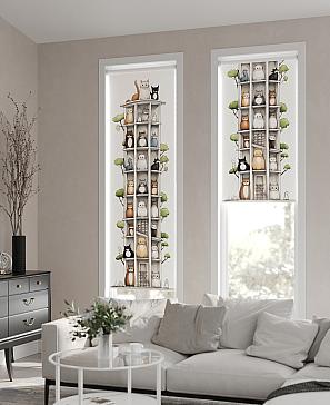 Рулонная штора «Теринт - 112 - ширина 47 см» | фото 2