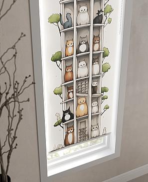 Рулонная штора «Теринт - 112 - ширина 47 см» | фото 3