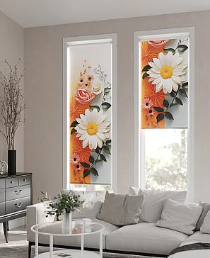 Рулонная штора «Теринт - 113 - ширина 47 см» | фото 2