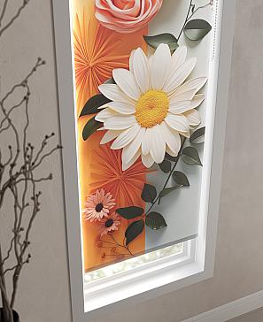 Рулонная штора «Теринт - 113 - ширина 47 см» | фото 3