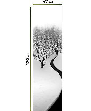 Рулонная штора «Теринт - 117 - ширина 47 см»