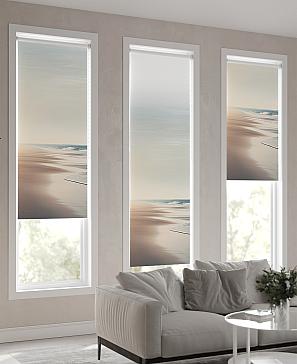 Рулонная штора «Теринт - 129 - ширина 47 см»