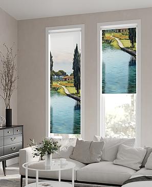 Рулонная штора «Теринт - 153 - ширина 47 см» | фото 2