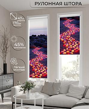 Рулонная штора «Теринт - 159 - ширина 47 см» | фото