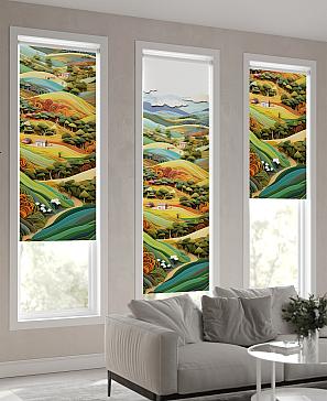 Рулонная штора «Теринт - 160 - ширина 47 см»