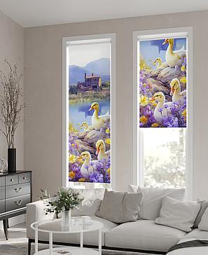 Рулонная штора «Теринт - 165 - ширина 47 см» | фото 2