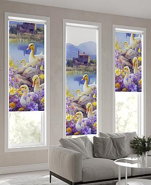 Рулонная штора «Теринт - 165 - ширина 47 см»