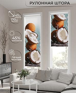 Рулонная штора «Теринт - 172 - ширина 47 см» | фото