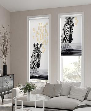 Рулонная штора «Теринт - 174 - ширина 47 см» | фото 2