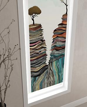 Рулонная штора «Теринт - 177 - ширина 47 см» | фото 3