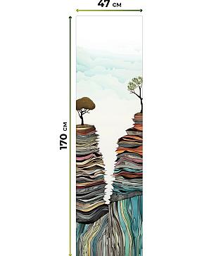 Рулонная штора «Теринт - 177 - ширина 47 см»