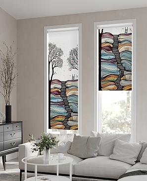 Рулонная штора «Теринт - 178 - ширина 47 см» | фото 2