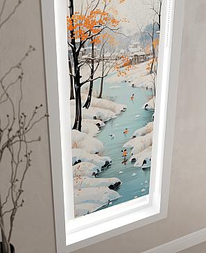 Рулонная штора «Теринт - 181 - ширина 47 см» | фото 3