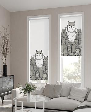 Рулонная штора «Теринт - 182 - ширина 47 см» | фото 2