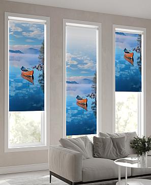 Рулонная штора «Теринт - 187 - ширина 47 см»