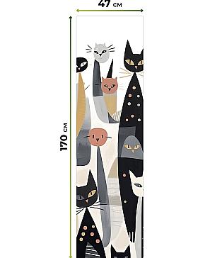 Рулонная штора «Теринт - 191 - ширина 47 см»