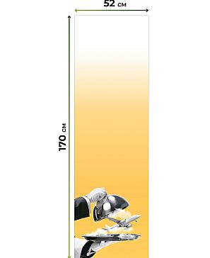 Рулонная штора «Феринт - 03 - ширина 52 см»