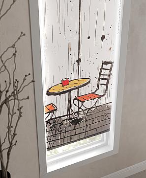 Рулонная штора «Феринт - 28 - ширина 52 см» | фото 3