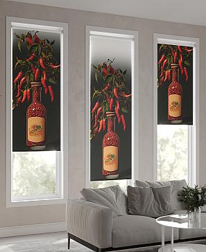 Рулонная штора «Феринт - 34 - ширина 52 см»