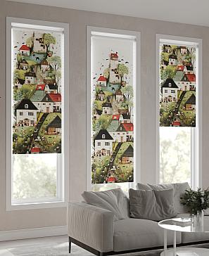 Рулонная штора «Феринт - 58 - ширина 52 см»