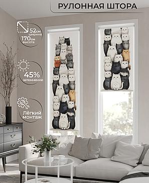 Рулонная штора «Феринт - 69 - ширина 52 см» | фото