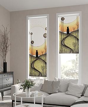 Рулонная штора «Феринт - 74 - ширина 52 см» | фото 2