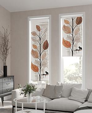 Рулонная штора «Феринт - 75 - ширина 52 см» | фото 2