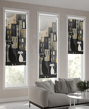 Рулонная штора «Феринт - 84 - ширина 52 см»