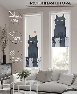 Рулонная штора «Феринт - 114 - ширина 52 см» | фото