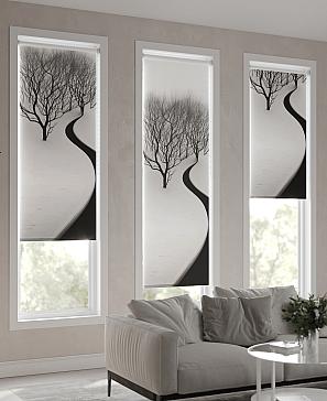 Рулонная штора «Феринт - 117 - ширина 52 см»