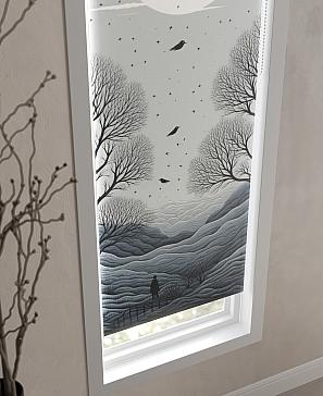 Рулонная штора «Феринт - 121 - ширина 52 см» | фото 3