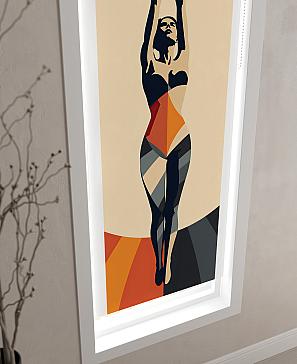 Рулонная штора «Феринт - 132 - ширина 52 см» | фото 3