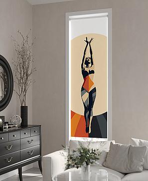 Рулонная штора «Феринт - 132 - ширина 52 см»