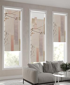 Рулонная штора «Феринт - 137 - ширина 52 см»