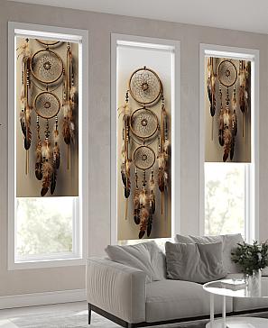 Рулонная штора «Феринт - 147 - ширина 52 см»