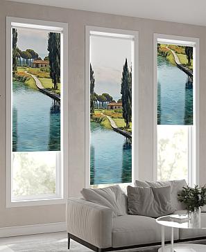 Рулонная штора «Феринт - 153 - ширина 52 см»