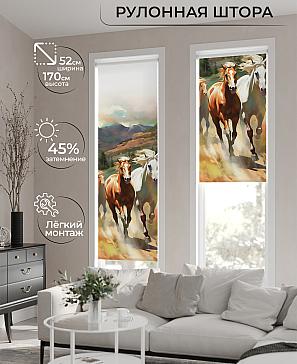 Рулонная штора «Феринт - 162 - ширина 52 см» | фото