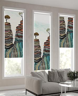 Рулонная штора «Феринт - 177 - ширина 52 см»