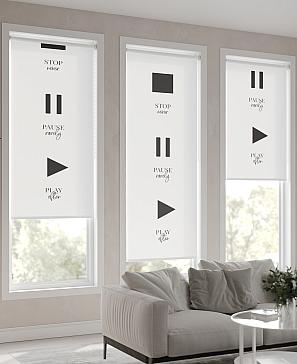 Рулонная штора «Флордо - 02 - ширина 57 см»