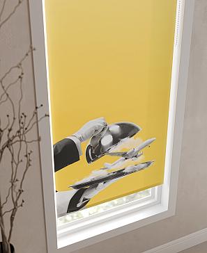 Рулонная штора «Флордо - 03 - ширина 57 см» | фото 3