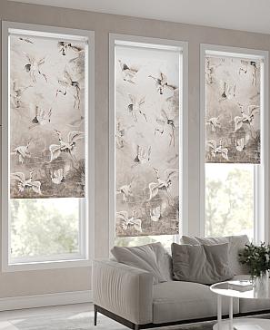 Рулонная штора «Флордо - 08 - ширина 57 см»