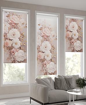 Рулонная штора «Флордо - 21 - ширина 57 см»